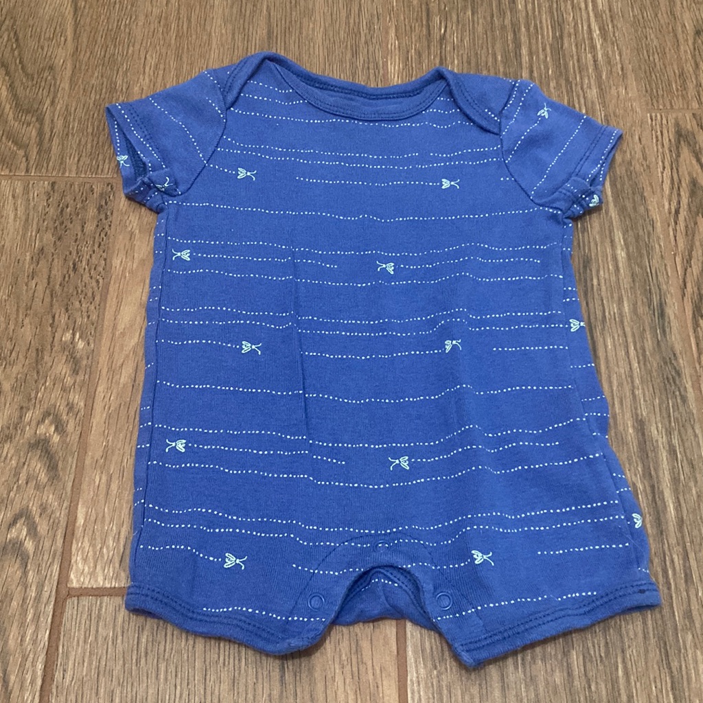 Baby’s Snap Button Romper